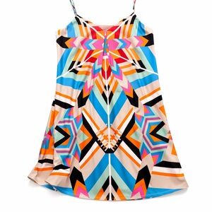 Mara Hoffman Multicolor Dress with Geometric Design